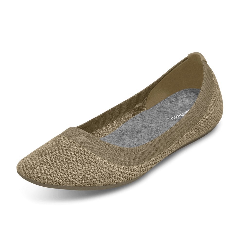 Allbirds Women's Tree Breezers - Flats Beige - JHR164583